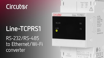 Line-TCPRS1. RS-232/RS-485 to Ethernet/Wi-Fi converter