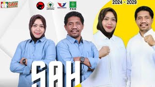 KONVOI PASANGAN SAH (SAFITRI-BENO) CALON BUPATI & WAKIL BUPATI BURU SELATAN