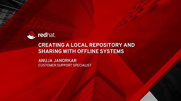 Creating a Local Repository and Sharing With Offline Systems