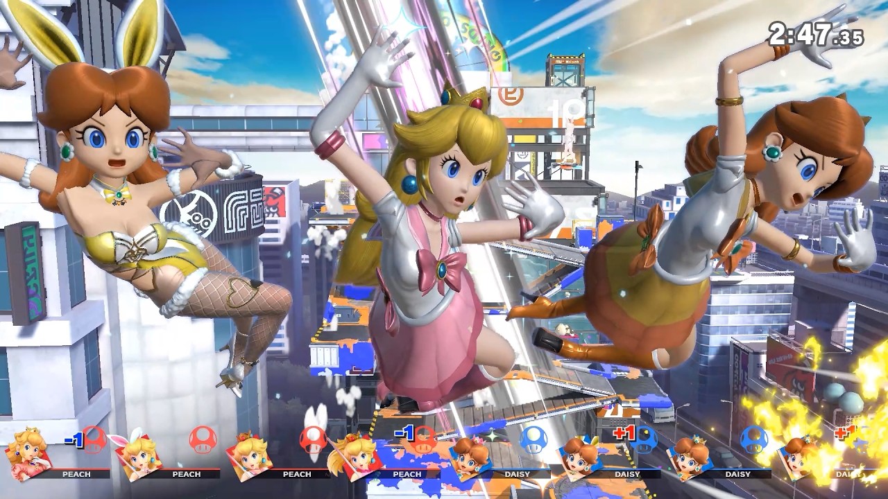 SSBU Mods: Peaches vs Daisies Battle (Only Blast and Screen KO)
