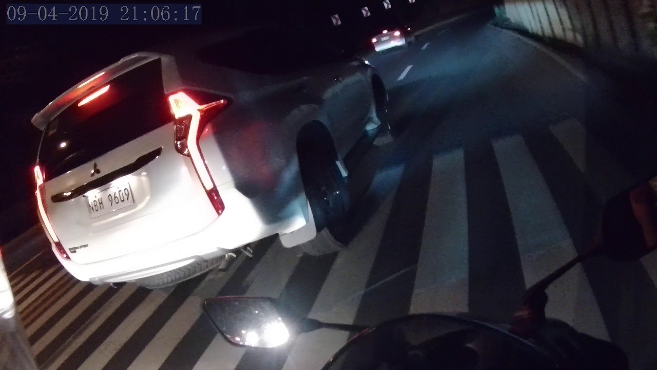 AKASO V50X DRIVING MODE TEST AT NIGHT