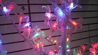 ARBOL  CON LUZ LED
