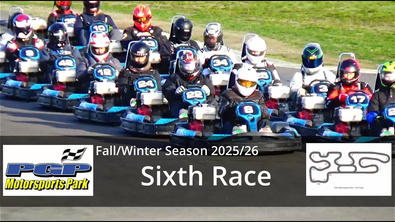 Pgp Raceway Winter/Fall Season 2025/26 | Race 6 | PGP Motorsports Park - YouTube