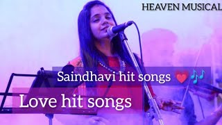 Saindhavi hit songs 💗🎶 | #heaven #trending #saindhavisongs