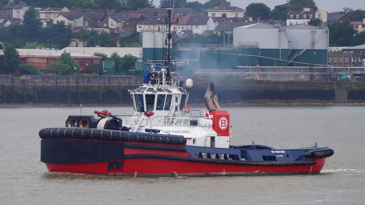 VB PANTHER - Boluda towage tug - River Thames 11/6/21