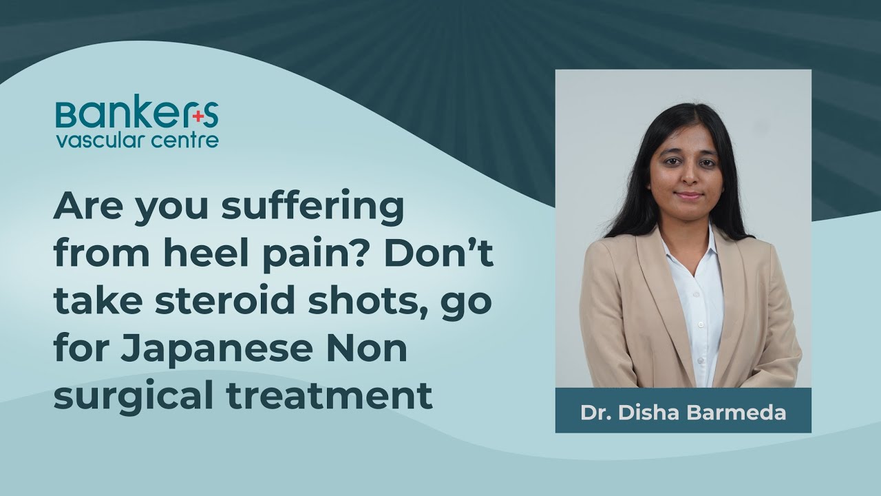 Are you suffering from heel pain? Don't take steroid shots, go for Japanese Non surgical treatment