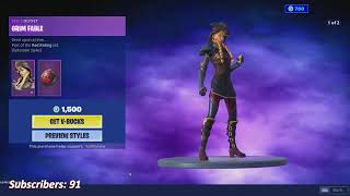 New Grim Fable Skin - Fortnite Battle Royale -