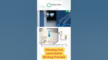 Vibrating Fork switch working principle | Types of level switch #tuningfork #vibrating #working