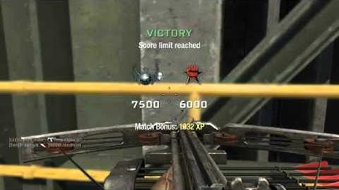 Black Ops Game - crossbow longshot game winning killcam