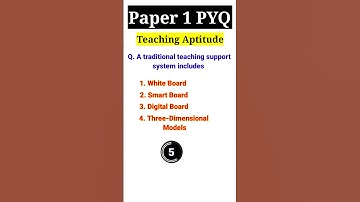 ugc net paper 1 2023 pyq | teaching aptitude ugc net paper 1 #ugcnet #shorts
