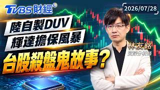 陸自製DUV.輝達擔保風暴 台股殺盤鬼故事?|#財經鈔能力 #趙慶翔 #林友銘 20260728