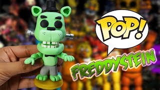 FREDDYSTEIN | FNAF Halloween - Funko Pop | Air Dry Clay Tutorial