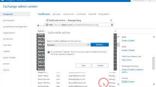 20345-2 Demo 8 Managing In-Place Archiving Exchange 2019