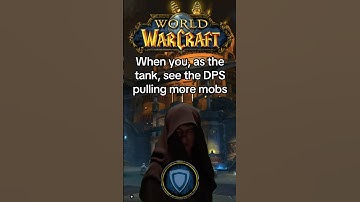 When you, as the tank, see the DPS pulling more mobs #worldofwarcraft #warcraft #mmo #mmorpg #gaming