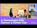 A Genealogist Gifts Tamron a Family Tree Tracing Her Roots Back to Slavery