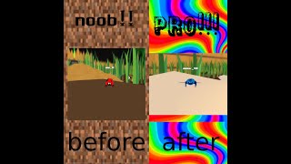 noob to pro in roblox - little world!