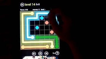 Flow Free - 8x8 Level 11 - 20 (regular pack)