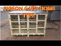 pigeon cage home type 15 racks