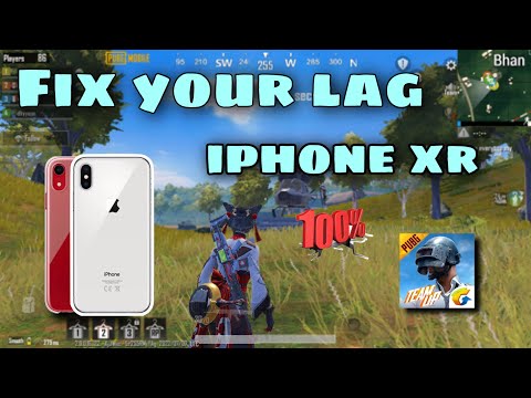 HOW TO FIX LAG IN IPHONE (XR XS XS MAX, 6s,6s+,7,7+,8,8+,100% ) PUBG MOBILE | LOW END DEVICE