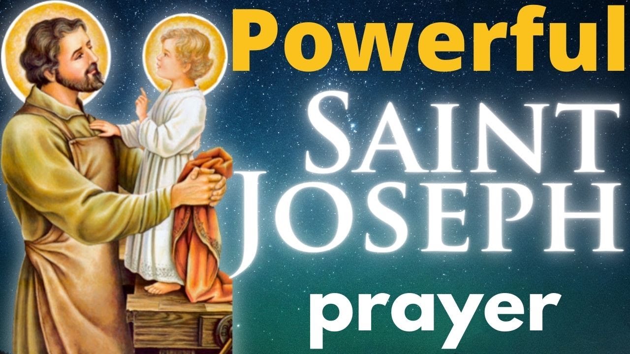 Powerful Saint Joseph prayer for family protection, healing and finances