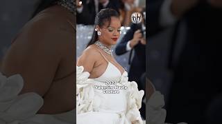 Rihanna - Met Gala Outfits || Road to Met Gala #metgala2024 #rihanna #metgala