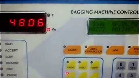 Bulk Bagging Machine Controller UC-604-Fast and Accurate