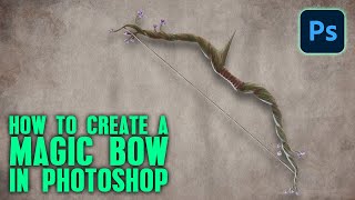 How To Create a Magic Bow for DnD and Pathfinder? - Adobe Photoshop Illustration Tutorial