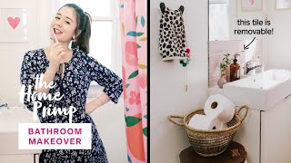Stunning Small Bathroom Makeover On A Budget | The Home Primp