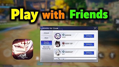 How To Add Friends | Play With Friends in Crystal of Atlan