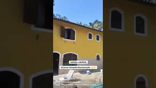 Antes E Depois Com O Amarelo Demarcação