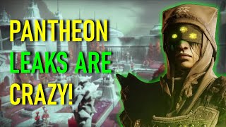 😍Destiny 2 Pantheon Leaks!