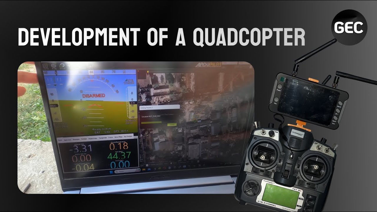 Development of a quadcopter based on the Pixhawk 4 flight controller ...