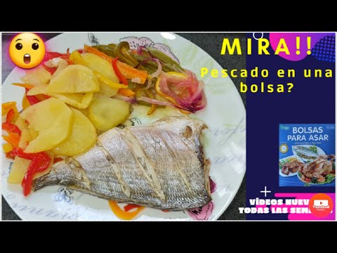 Video: Pescado En Una Bolsa Para Hornear En El Horno: Recetas Paso A Paso Con Fotos Y Videos