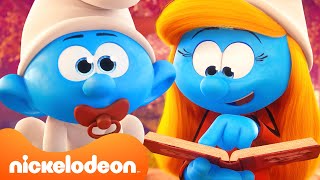 90 minutes of the smurfs teaching and learning in smurf school nicktoons