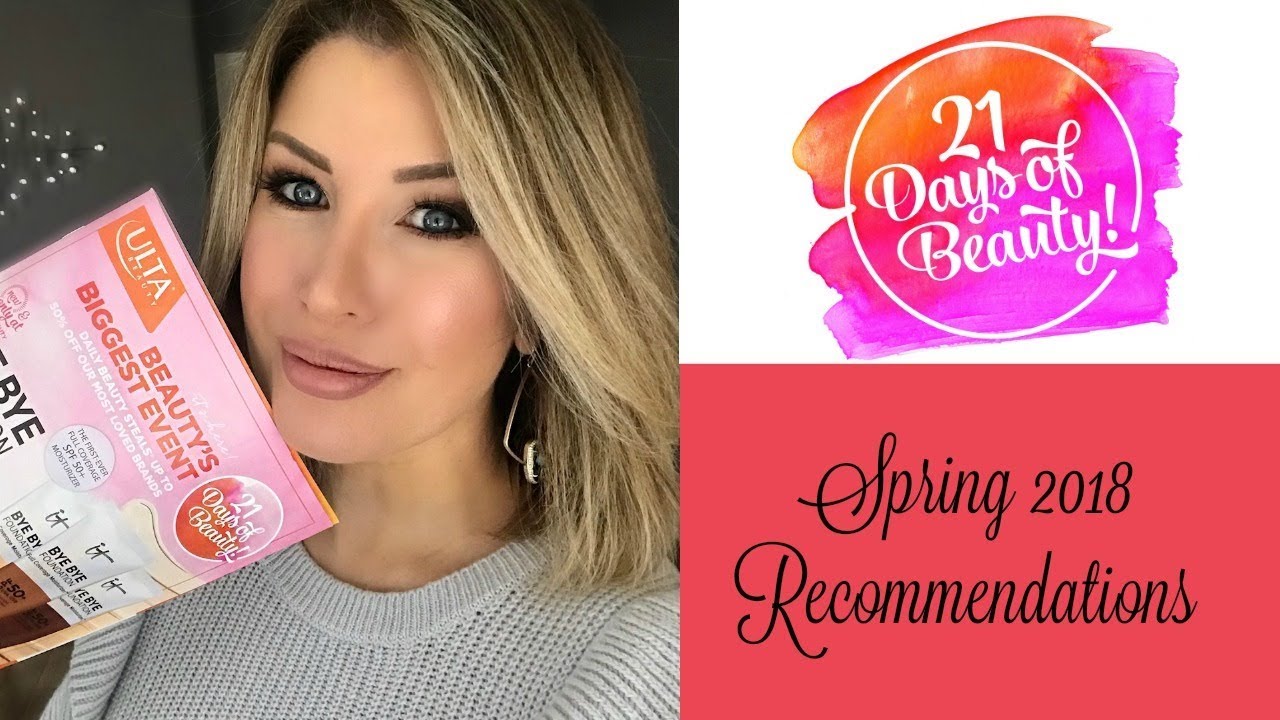 Ulta 21 Days of Beauty 2018 Recommendations! The Best Products Up to 50% OFF!