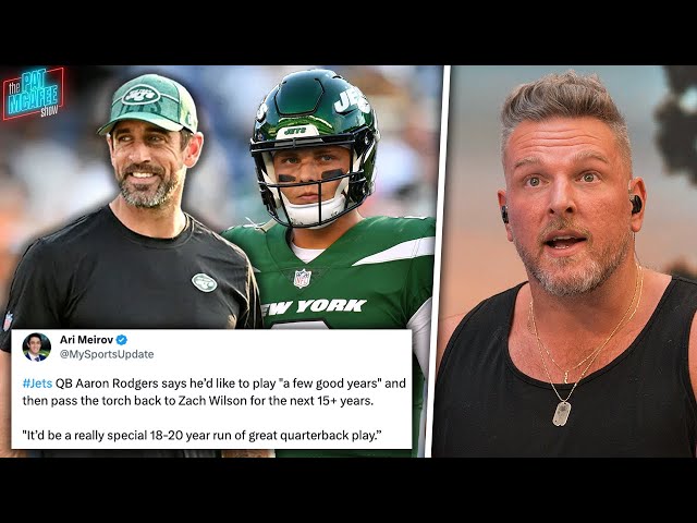 Pat McAfee Apologizes for Aaron Rodgers' Comments About Jimmy Kimmel