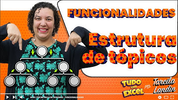 Agrupando Dados no Excel com Estrutura de Tópicos - PocketAula Funcionalidades