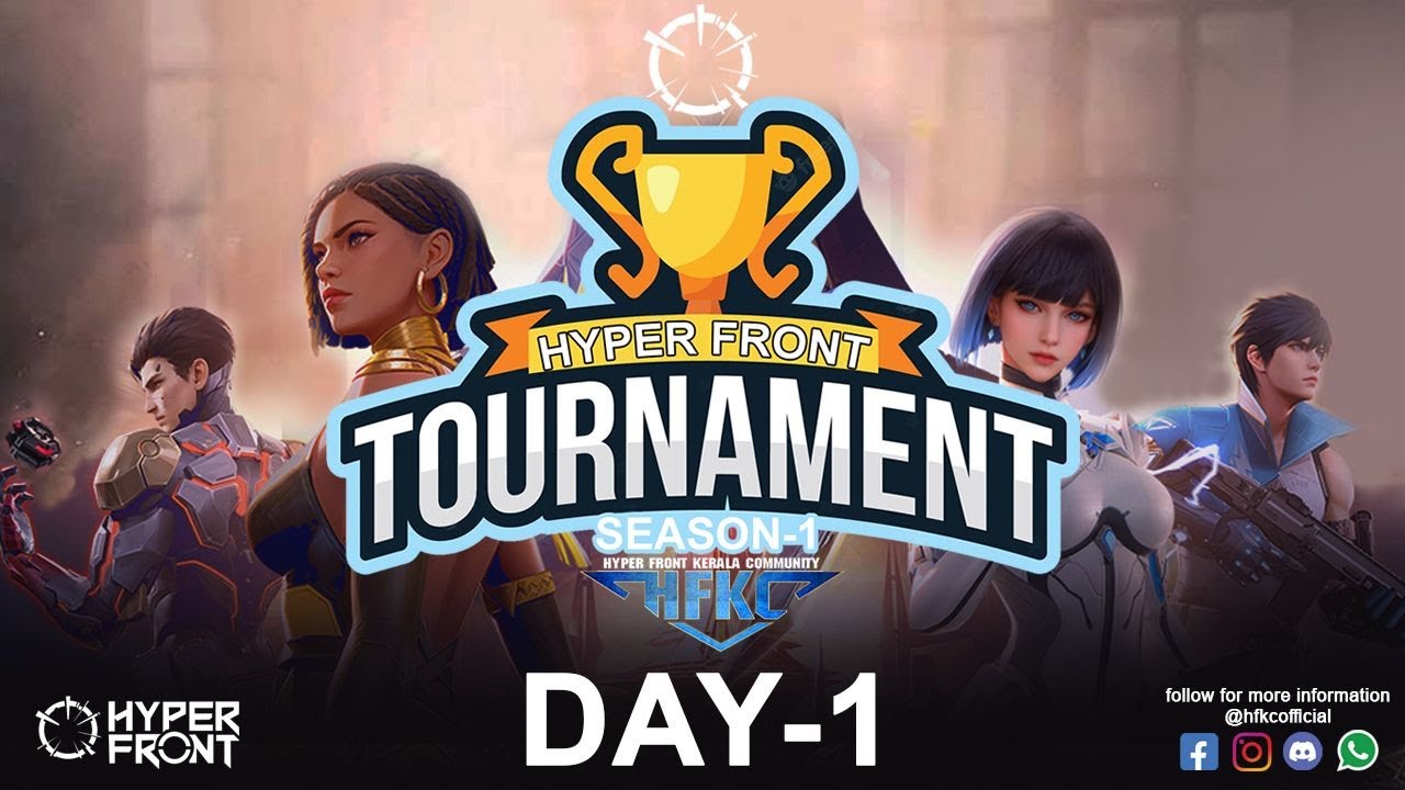 HFKC TOURNAMENT SEASON 1 DAY 1 | Hyper Front Kerala Community | 