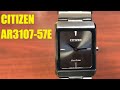 Citizen stiletto ecodrive ultra thin case solar powered watch ar310757e