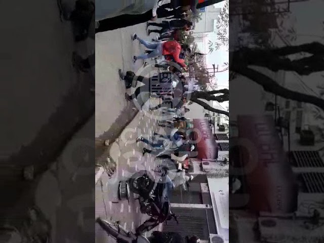 Protesta y destrozos en las instalaciones de Desarrollo Social