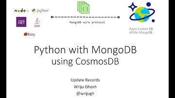 CosmosDb MongoDB Python Update