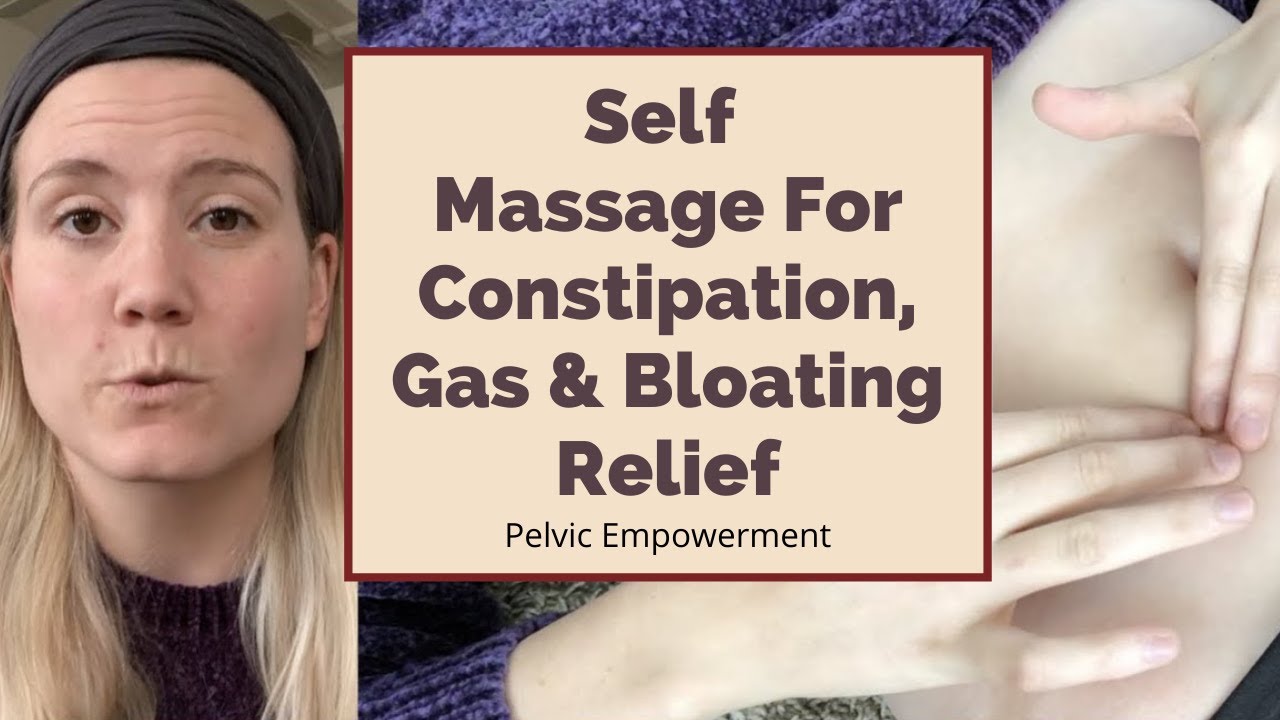 Abdominal Massage For Constipation And Bloating Digestion Massage And Constipation Relief Youtube