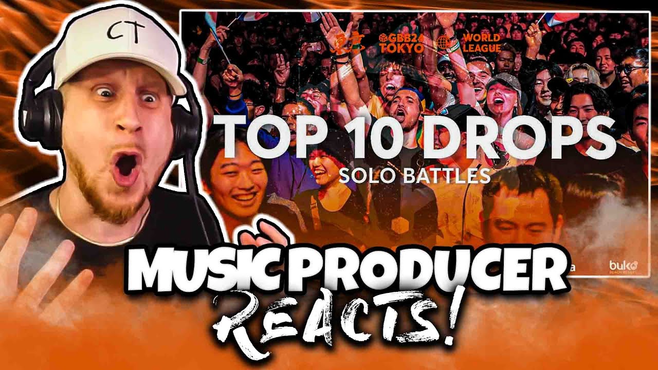 MUSIC PRODUCER REACTS to Top 10 Battle Drops | GRAND BEATBOX BATTLE 2024: WORLD LEAGUE | Solo