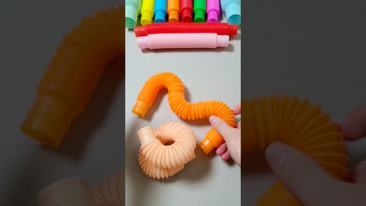 PopTube ASMR☆ Satisfying Crunchy Pop Tube Sound