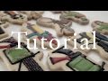 【Splatoon】icing cookies tutorial - アイシングクッキー チュートリアル編