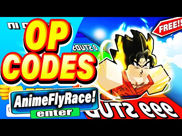 ALL NEW *SECRET CODES* IN ROBLOX ANIME FLY RACE (roblox fly race codes new  secret ) NEW 