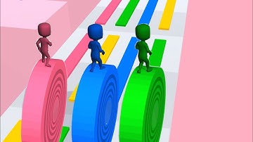 Layers Roll 🟡🟢🔴 All Levels Gameplay Walkthrough Android, iOS Levels 1-9999 BIG UPDATE!!!