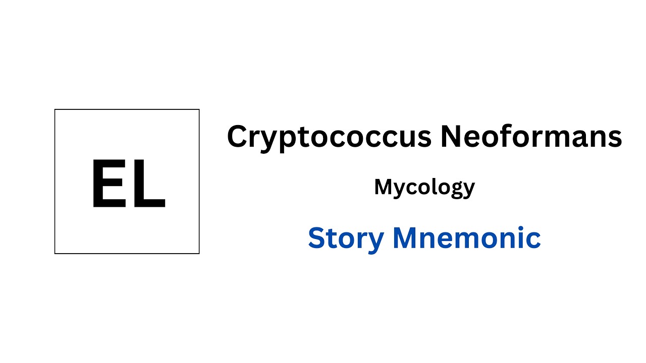 Cryptococcus Neoformans | Spark Mnemonic | Mycology | Microbiology ...