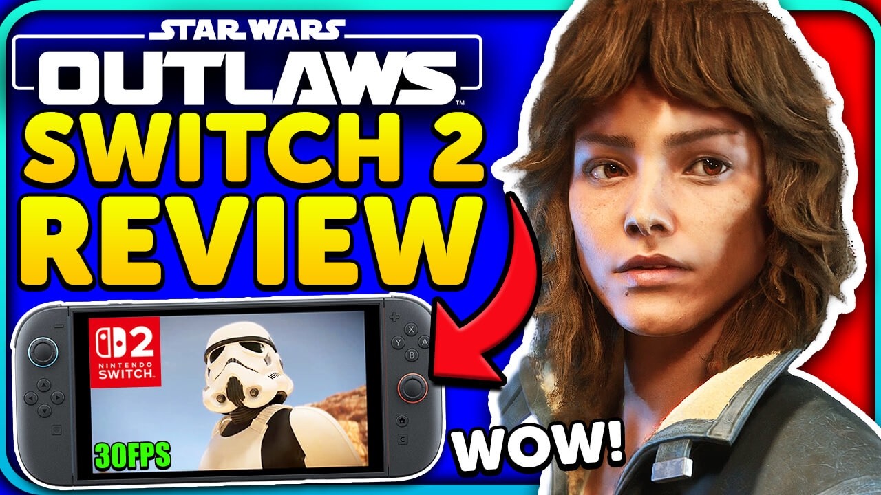 Star Wars Outlaws Nintendo Switch 2 Review: It's GOOD! FPS, Graphics Comparison