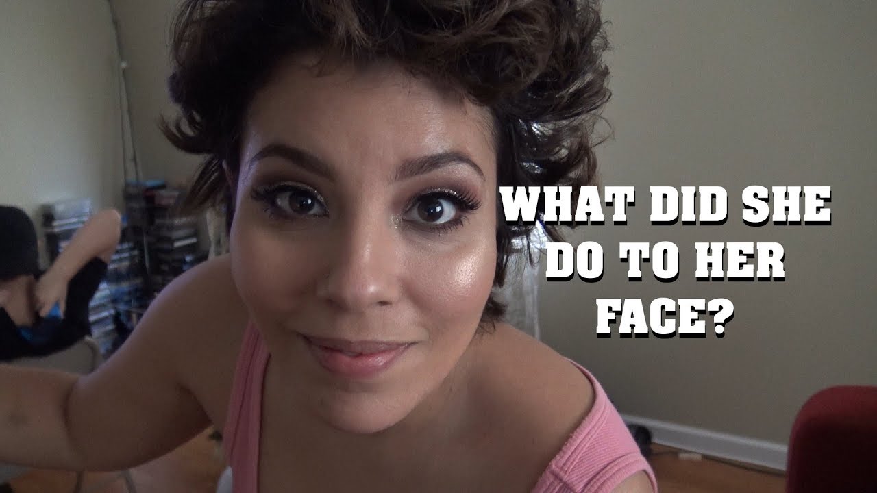 WHAT DID SHE DO TO HER FACE?